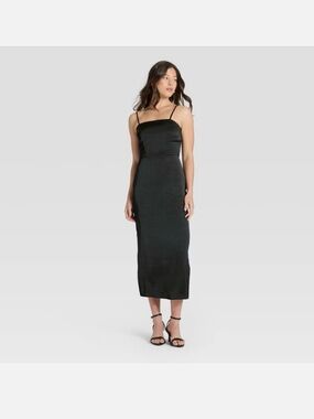ladies black and white polka dot dress Zapakasa Women Black and White Satin Maxi Polka Dot Dress with Slit Puff  Sleeves Off the Shoulder A Line Boho Summer Dress